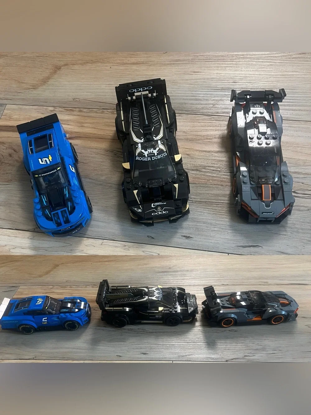 LEGO - Set Of 3 - Speed Champions - Lamborghini-McLaren & Camaro Z71